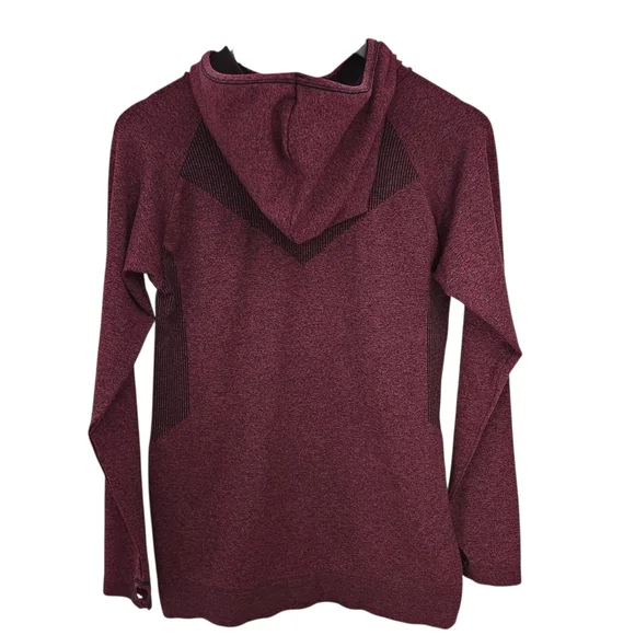 BLACK DIAMOND heathered burgundy crux hoody pullover climbing hiking activewear - Picture 8 of 14
